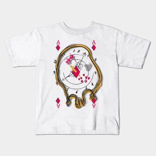 Playing Card Ace of Diamonds Kids T-Shirt